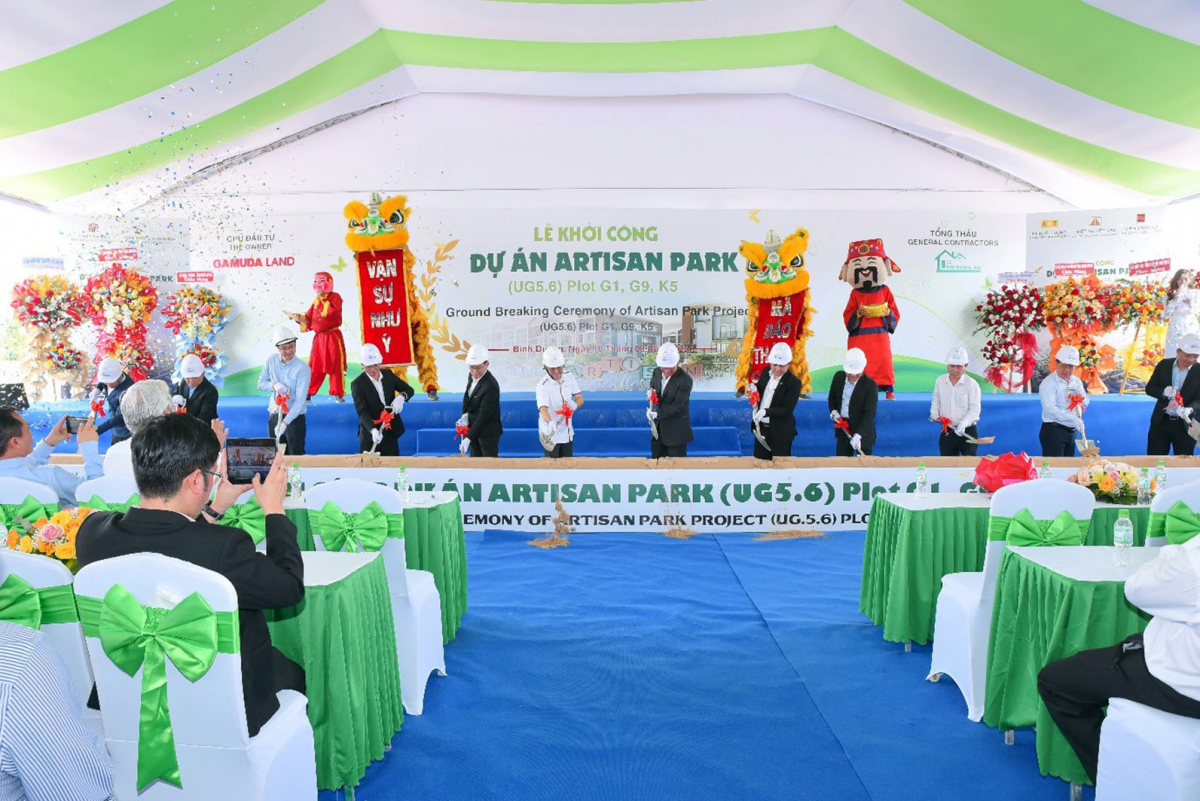 Bình Dương khởi công khu nhà ở cao cấp Artisan Park 4.000 tỷ